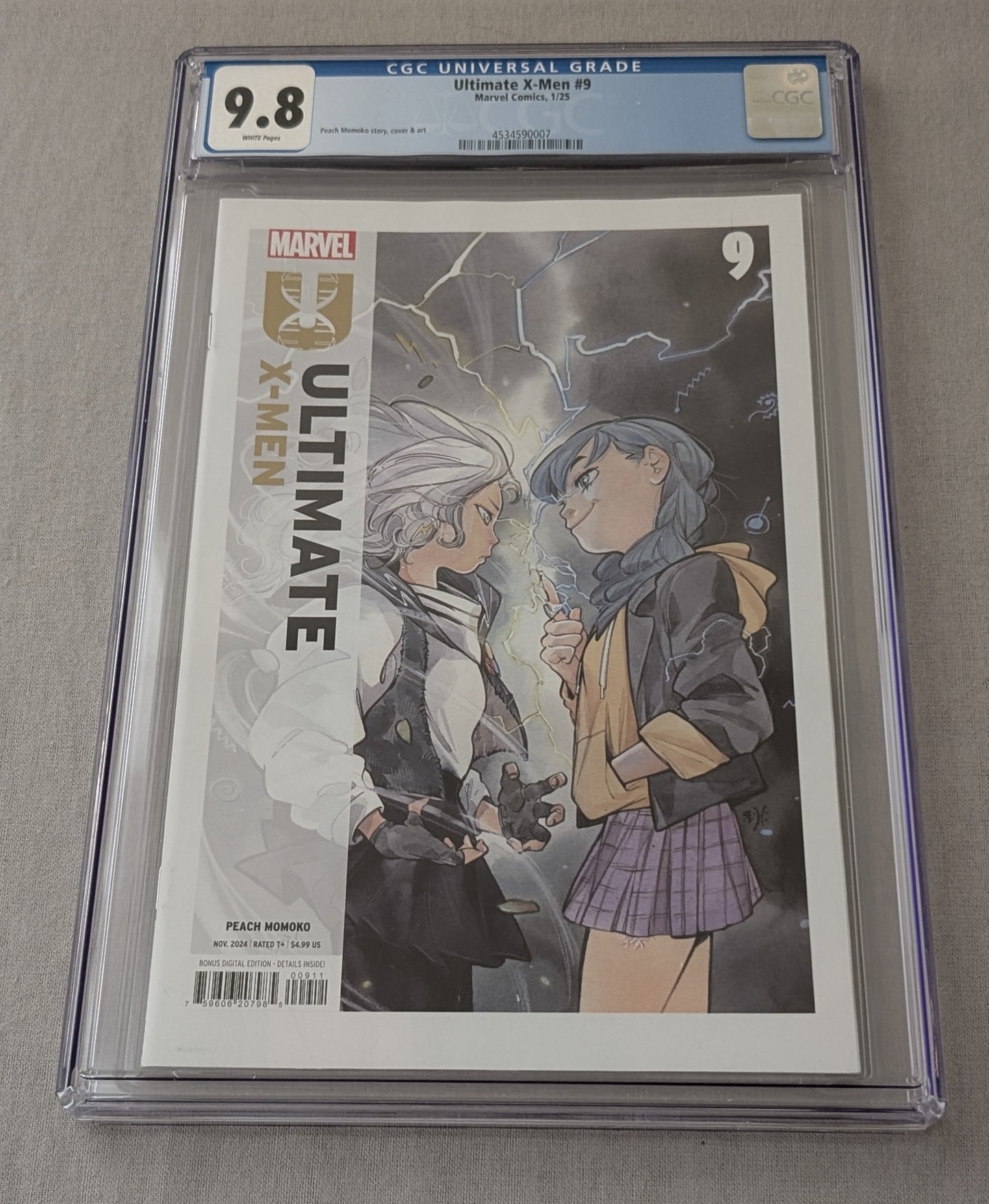 Ultimate X-Men Vol. 2 #9 CGC 9.8 Peach Momoko Marvel Comic Slab