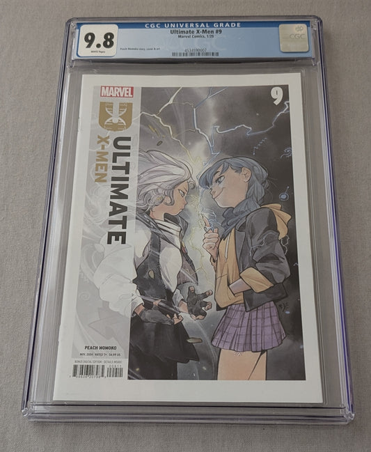 Ultimate X-Men Vol. 2 #9 CGC 9.8 Peach Momoko Marvel Comic Slab