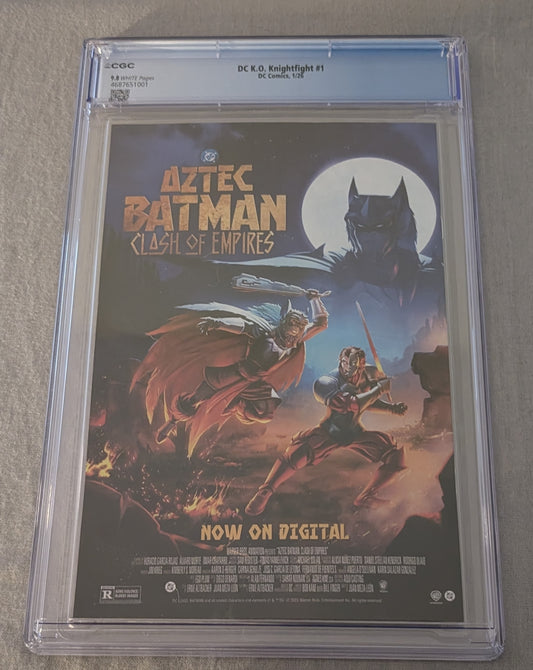 DC K.O. Knightfight #1 CGC 9.8 DC Comic Slab