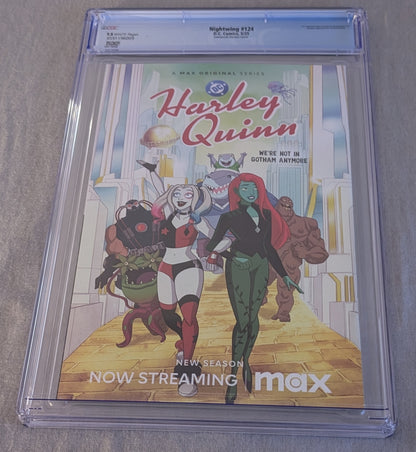 Nightwing #124 Giuseppe Camuncoli Courtside Variant Darthsig Dual Copy Edition CGC 9.8 Slab + Raw Comic