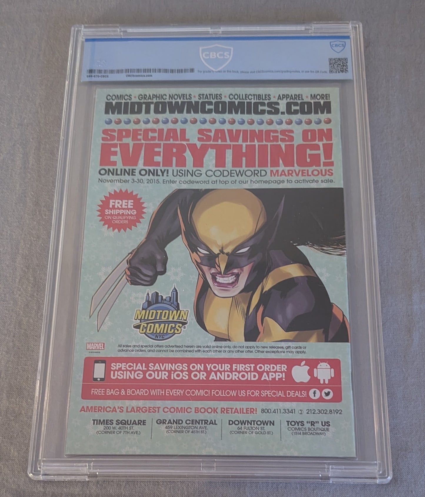 All-New Wolverine #2 Darthsig Dual Copy Edition CBCS 9.6 Slab + Raw Comic First Gabby