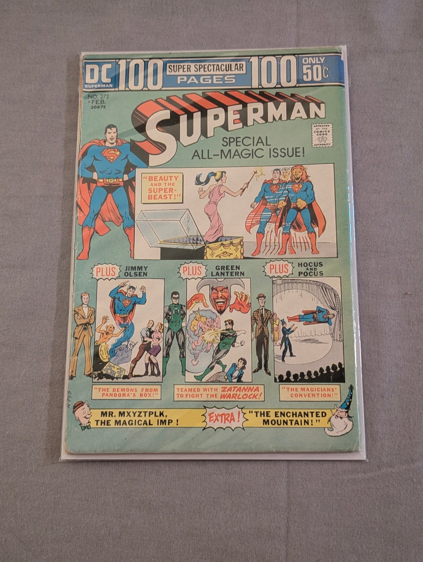 Superman Vol. 1 #268-275 Comic Lot DC Bronze Age 8-Issue Run