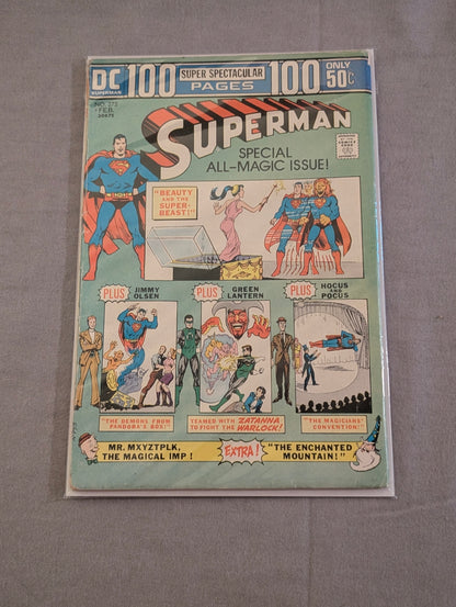 Superman Vol. 1 #268-275 Comic Lot DC Bronze Age 8-Issue Run