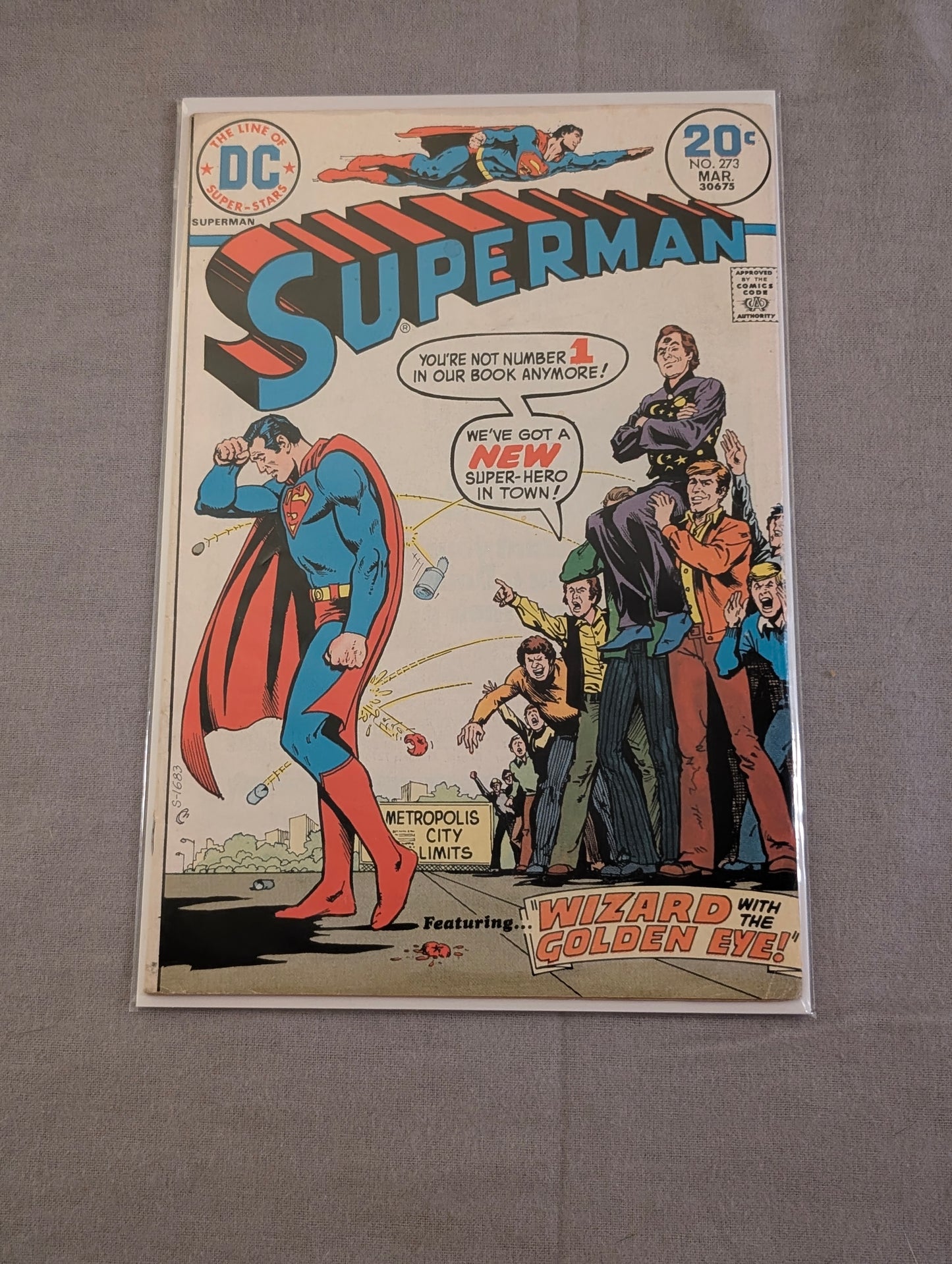 Superman Vol. 1 #268-275 Comic Lot DC Bronze Age 8-Issue Run