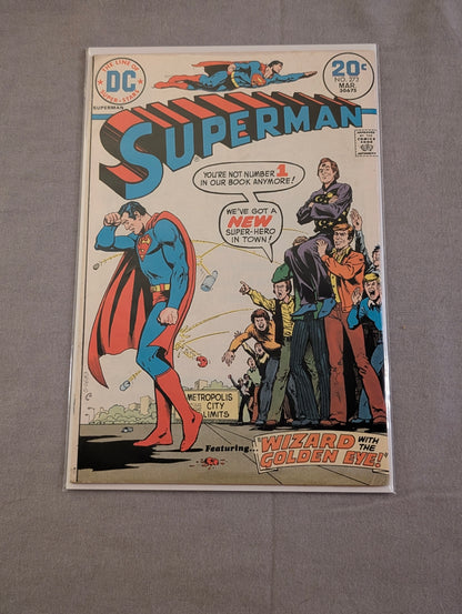 Superman Vol. 1 #268-275 Comic Lot DC Bronze Age 8-Issue Run