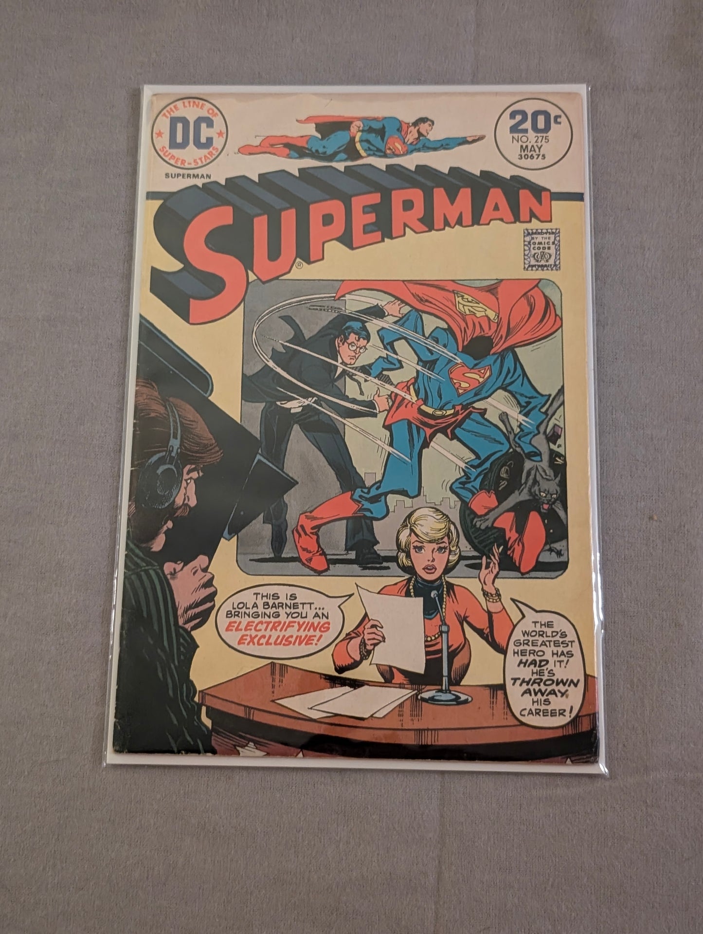 Superman Vol. 1 #268-275 Comic Lot DC Bronze Age 8-Issue Run
