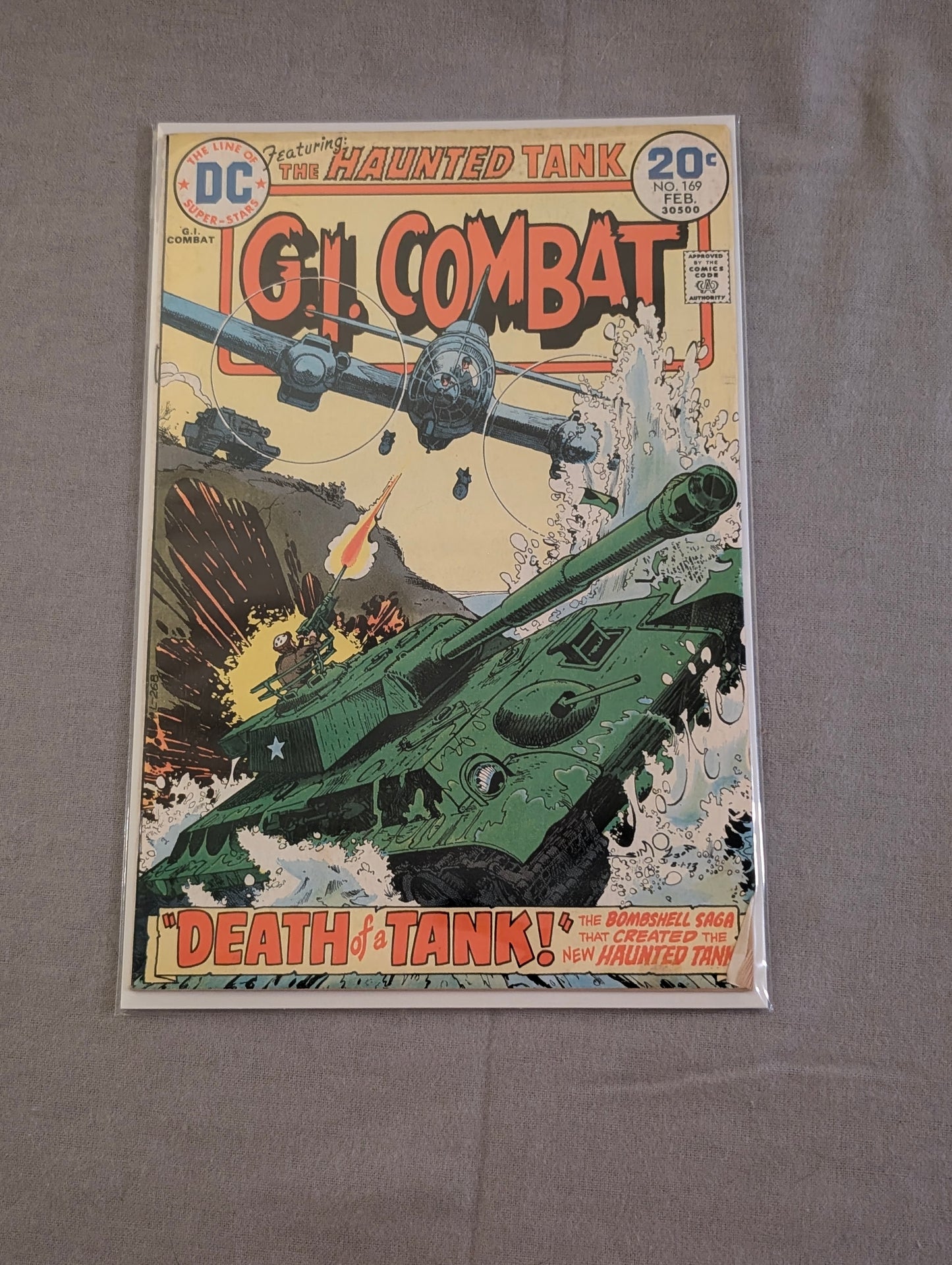 G.I. Combat Vol. 1 Haunted Tank Lot DC Bronze Age Comics #166 168-171 173