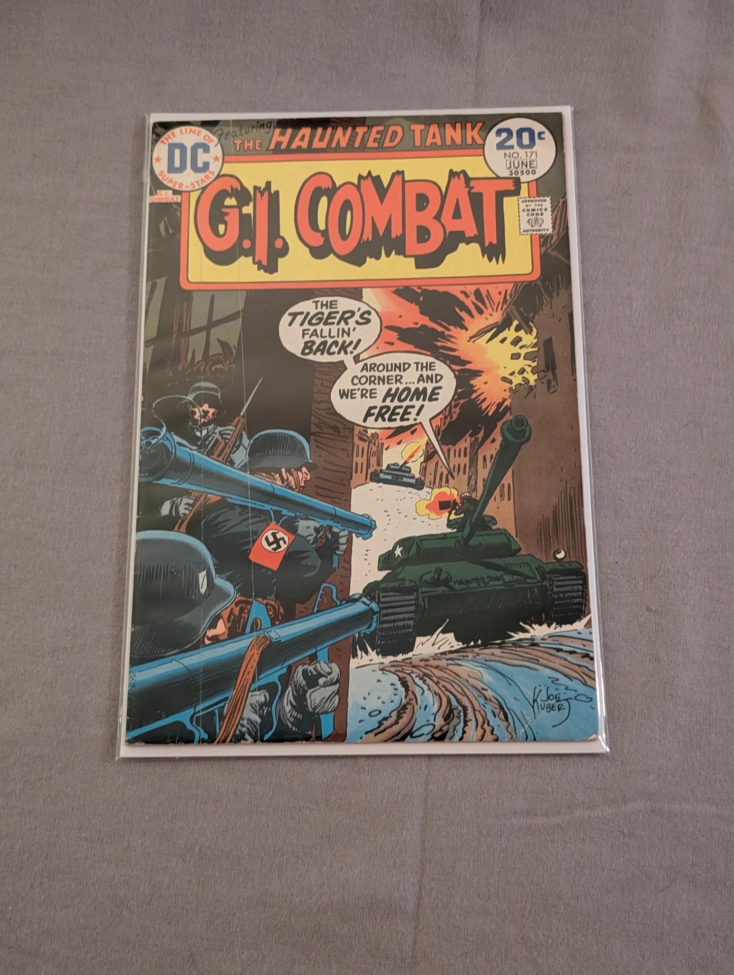 G.I. Combat Vol. 1 Haunted Tank Lot DC Bronze Age Comics #166 168-171 173