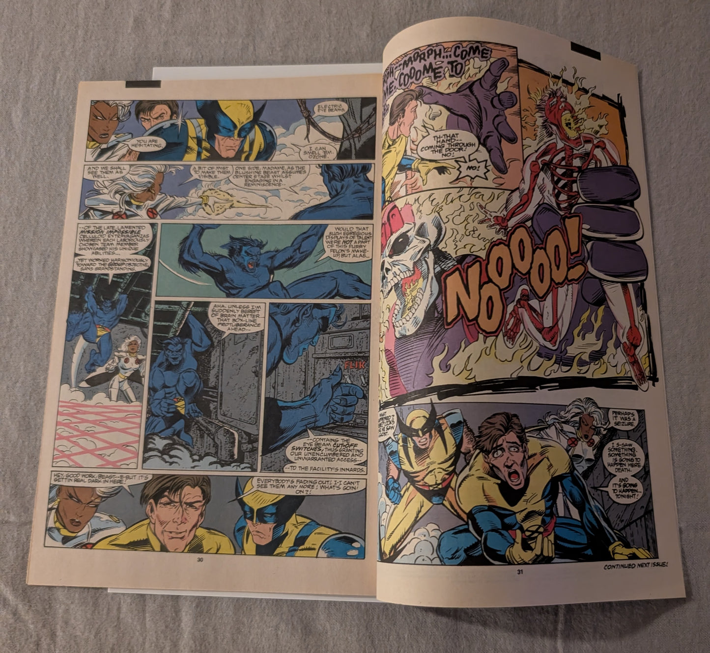 X-Men Adventures #1 Newsstand Marvel 1992 1st Comic Appearance of Morph Animated Series