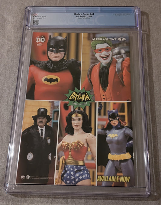 Harley Quinn Vol. 4 #44 Sarah Baslaim 1:25 Incentive Variant CGC 9.8