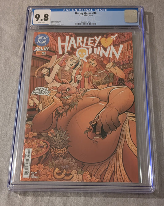 Harley Quinn Vol. 4 #48 CGC 9.8 White Pages DC Comics