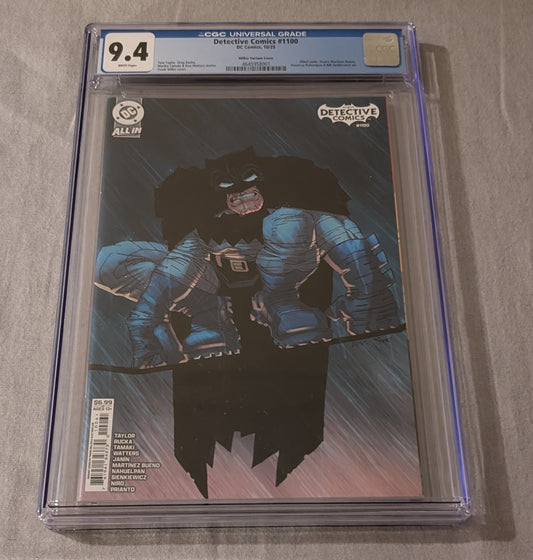 Detective Comics Vol. 3 #1100 Frank Miller Variant CGC 9.4 White Pages DC
