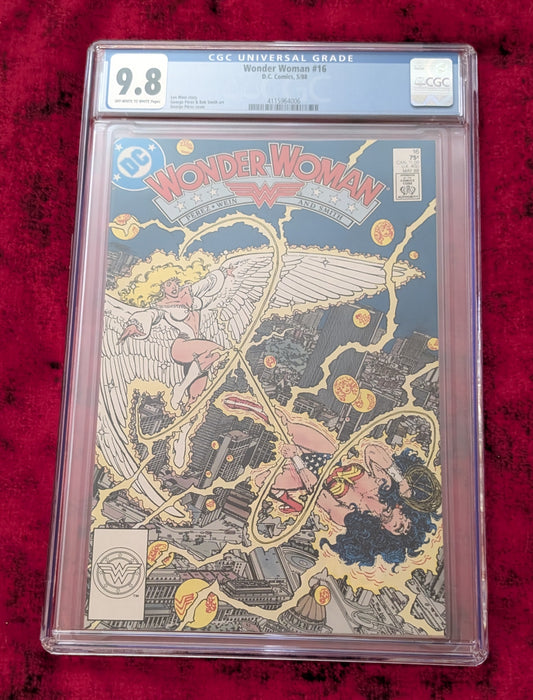Wonder Woman, Vol. 2 #16 CGC 9.8 Graded comic 