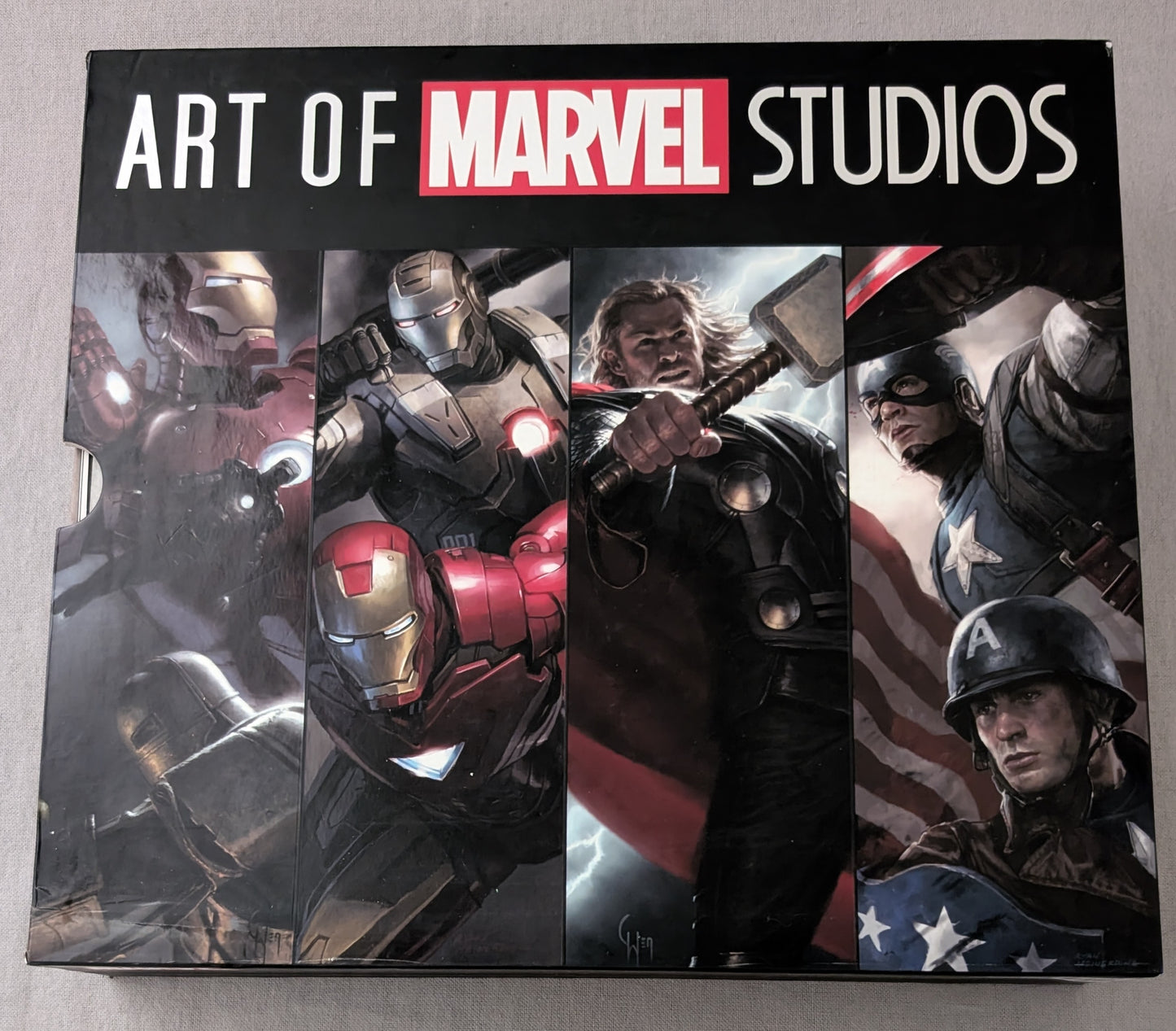 The Art of Marvel Studios 4-Book Box Set Limited Edition with Avengers Poster (2011)