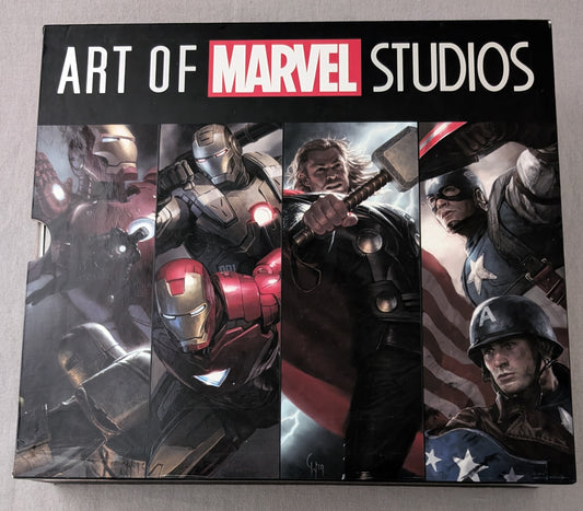 The Art of Marvel Studios 4-Book Box Set Limited Edition with Avengers Poster (2011)