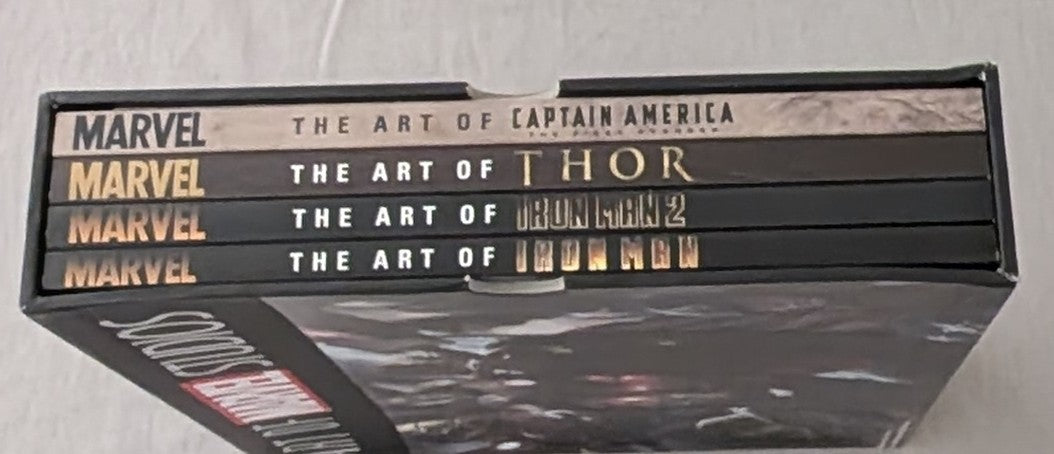 The Art of Marvel Studios 4-Book Box Set Limited Edition with Avengers Poster (2011)