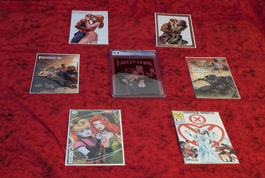 Power IN Love Darthsig Curated Comic Collection Bundle – Batman Harley Quinn CGC 9.8, Spider-Man, X-Men, Storm, Harley & Ivy