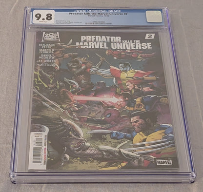 Predator Kills the Marvel Universe #2 CGC 9.8 Graded Marvel Comic