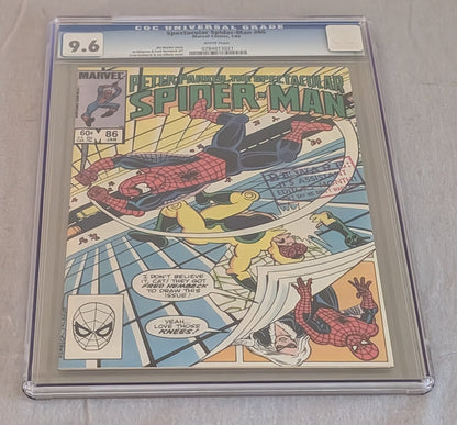 The Spectacular Spider-Man #86 CGC 9.6 Marvel Comic Black Cat Appearance