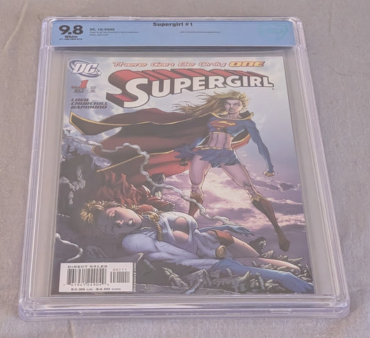 Supergirl Vol. 5 #1 CBCS 9.8 White Pages Graded Comic DC 2005