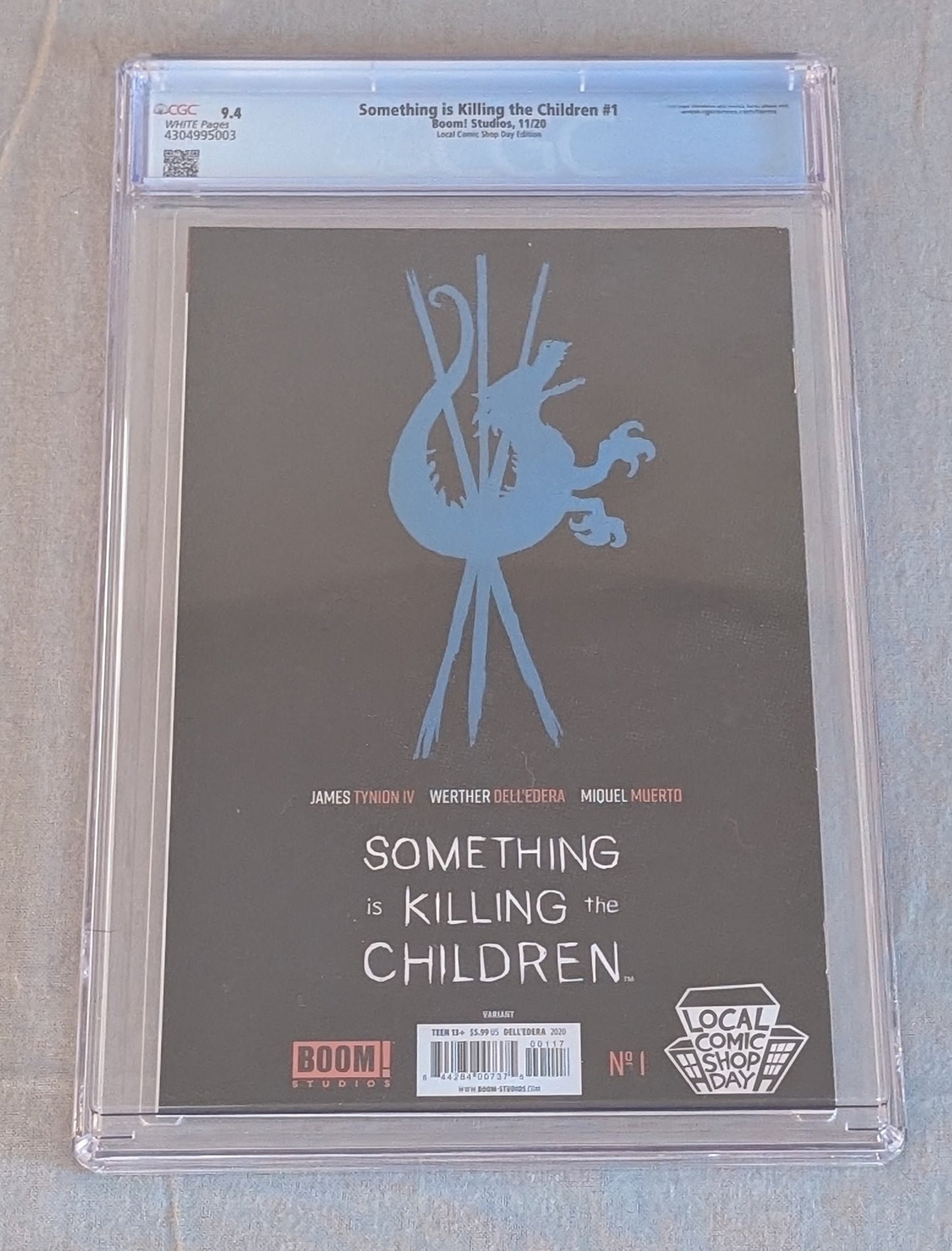 Something Is Killing the Children #1 Local Comic Shop Day Foil Edition CGC 9.4 | BOOM! Studios
