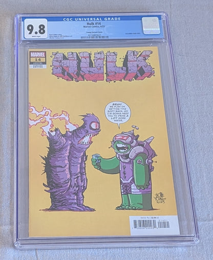 Hulk Vol. 4 #14 Skottie Young Variant CGC 9.8 | Marvel 2023