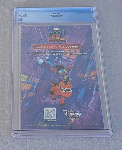 Hulk Vol. 4 #14 Skottie Young Variant CGC 9.8 | Marvel 2023