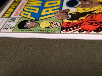 Power Man and Iron Fist #50 Newsstand Comic – Team-Up Begins, Amanda Sefton Cameo