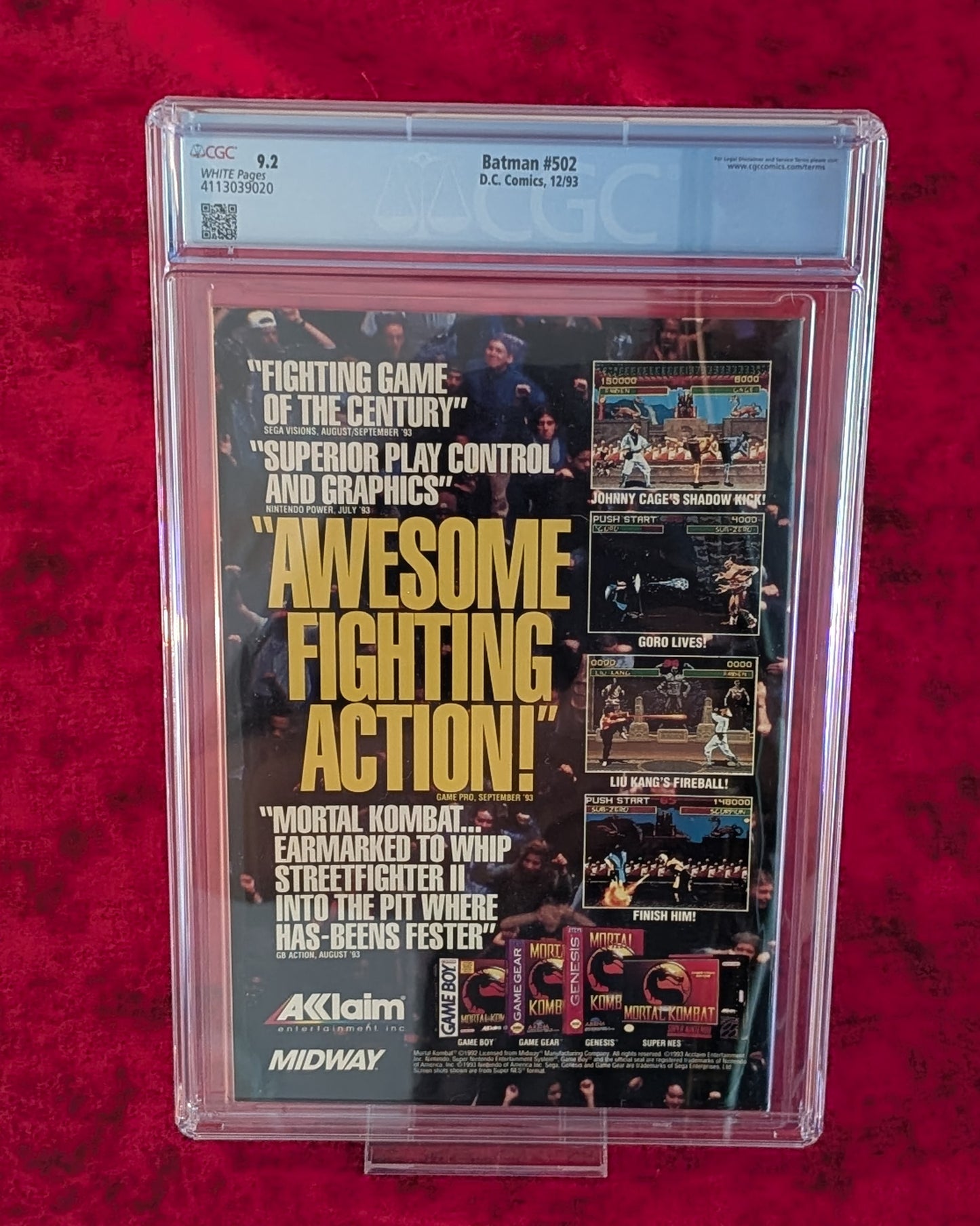 Darthsig Dual Copy Edition: Batman #502 CGC 9.2 + Raw Comic Set | Knightquest The Crusade