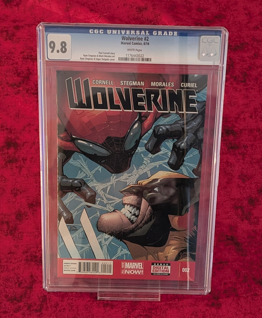 Wolverine Vol. 6 #2 CGC 9.8 Graded Marvel Comic