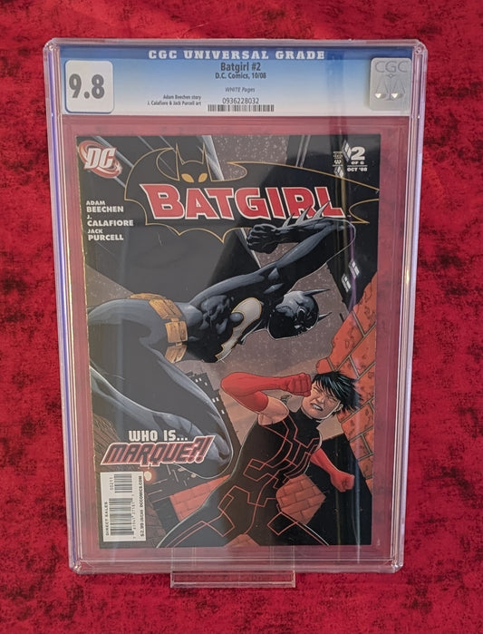 Batgirl Vol. 2 #2 CGC 9.8 Graded DC Comic