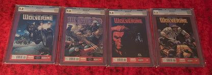 Wolverine Vol. 6 #4-7 CGC 9.8 Lot of 4 Marvel Comics 2014