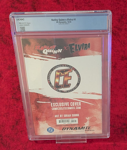 Harley Quinn x Elvira #1 Sorah Suhng NYCC Exclusive Variant Ltd 1000 CGC 9.8