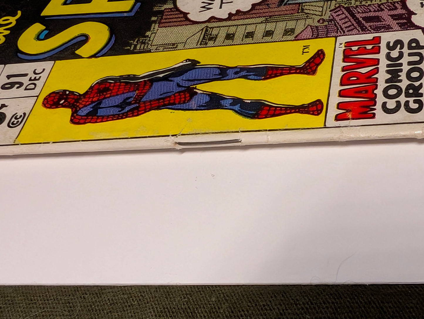 The Amazing Spider-Man #91 – Marvel 1970 – First Sam Bullit Appearance