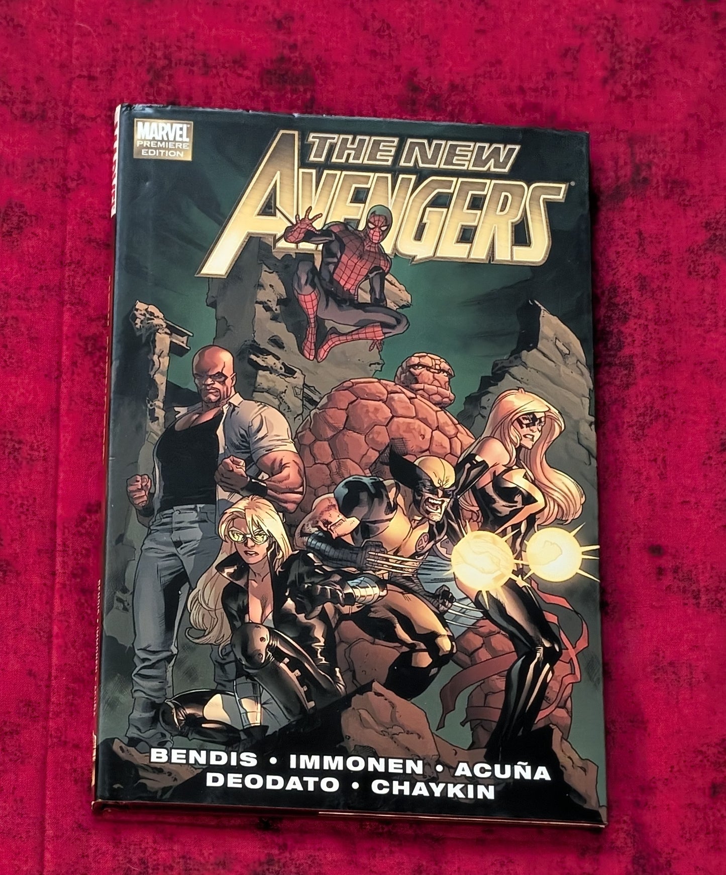 New Avengers by Brian Michael Bendis Vol. 2 Marvel Premiere Edition Hardcover