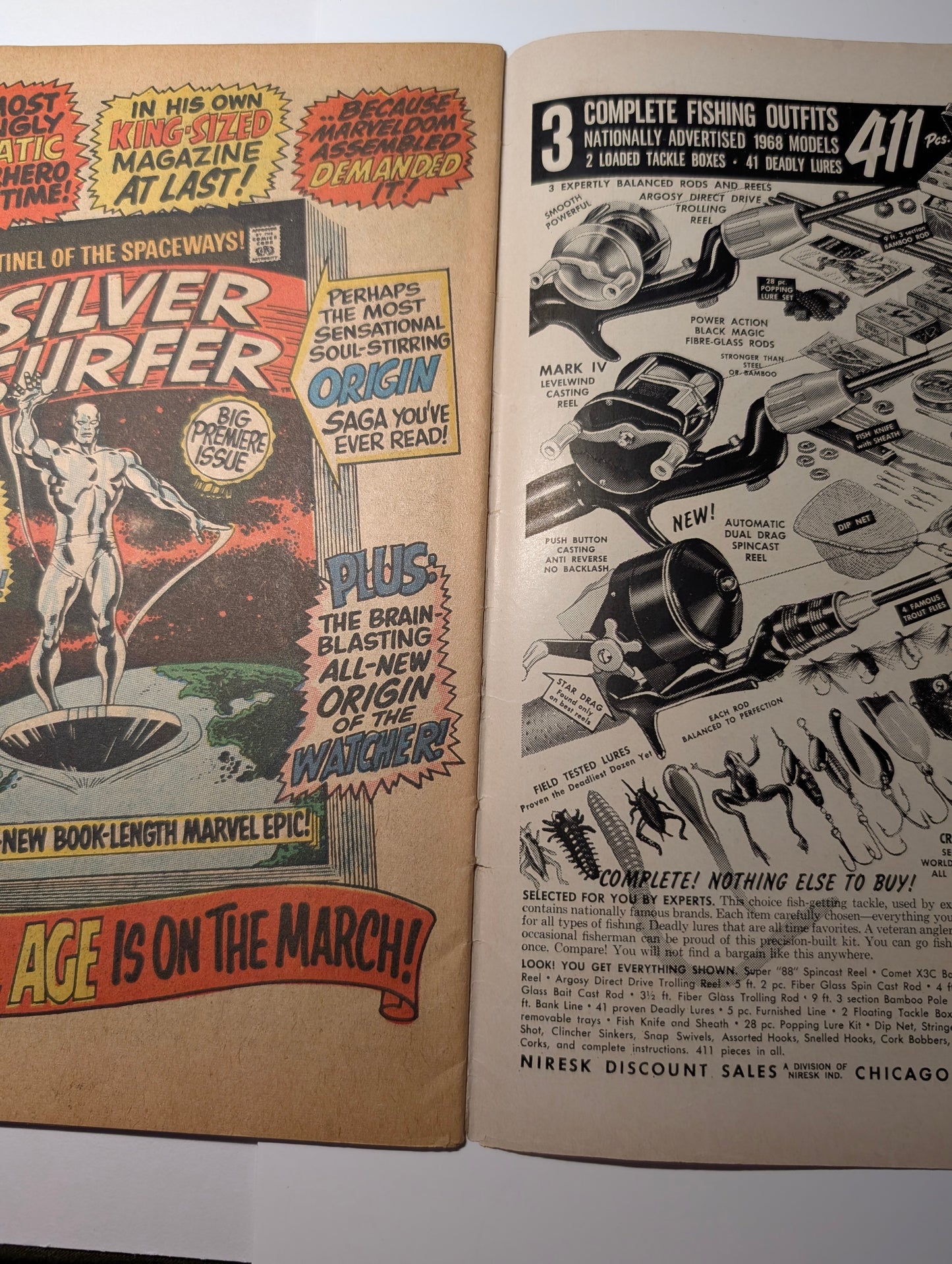 The Incredible Hulk #106 Silver Age Marvel Comic GD+ 2.5