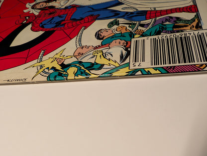 Amazing Spider-Man Annual #21 FN/FN+ Newsstand Key Wedding Issue Marvel 1987