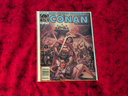 Conan Curated Comic Lot – Savage Sword of Conan & Conan Saga – 18 Issues