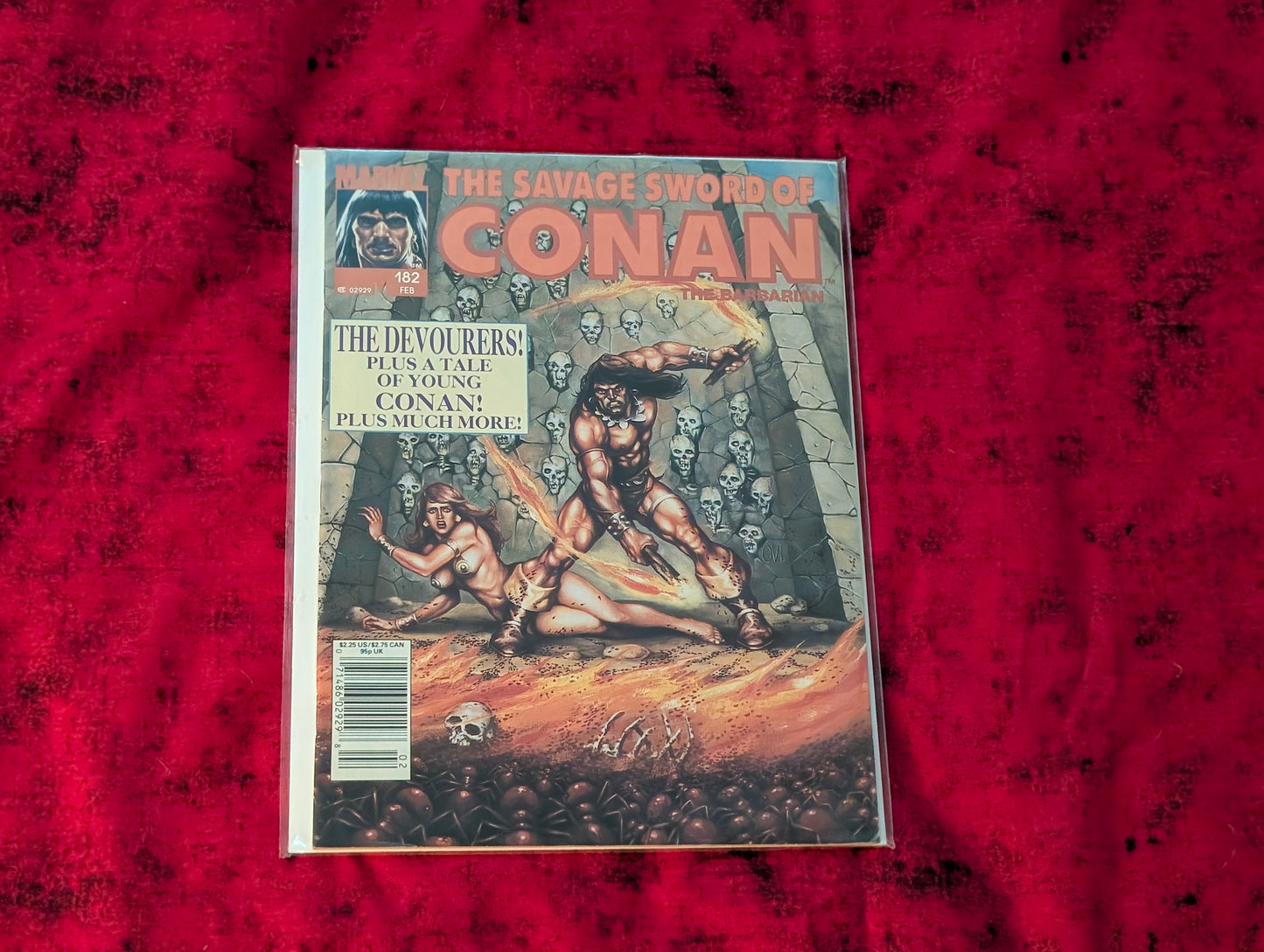 Conan Curated Comic Lot – Savage Sword of Conan & Conan Saga – 18 Issues