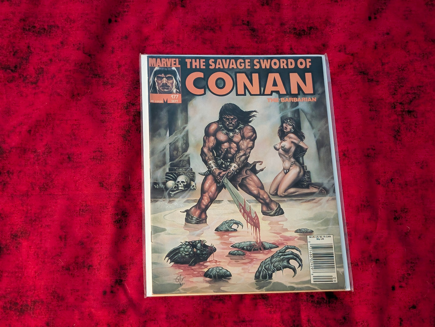 Conan Curated Comic Lot – Savage Sword of Conan & Conan Saga – 18 Issues