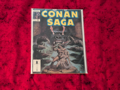 Conan Curated Comic Lot – Savage Sword of Conan & Conan Saga – 18 Issues