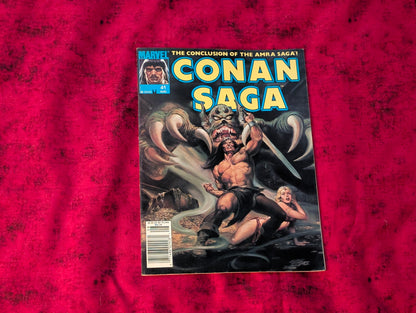 Conan Curated Comic Lot – Savage Sword of Conan & Conan Saga – 18 Issues