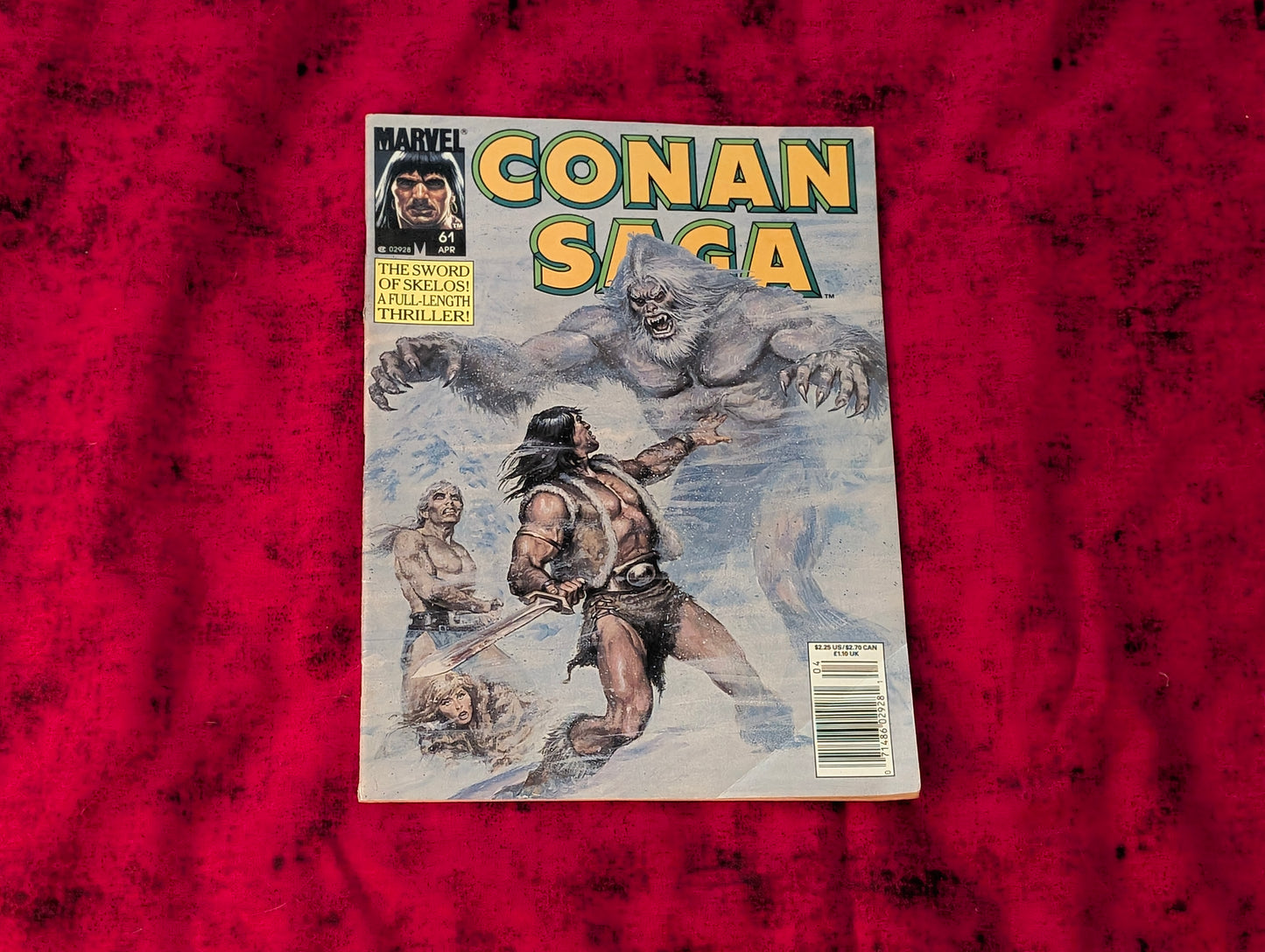 Conan Curated Comic Lot – Savage Sword of Conan & Conan Saga – 18 Issues