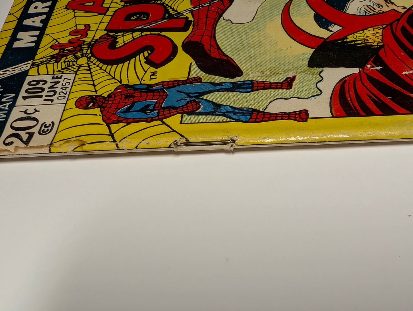 The Amazing Spider-Man #109 – Enter Dr. Strange! Bronze Age Marvel Comic