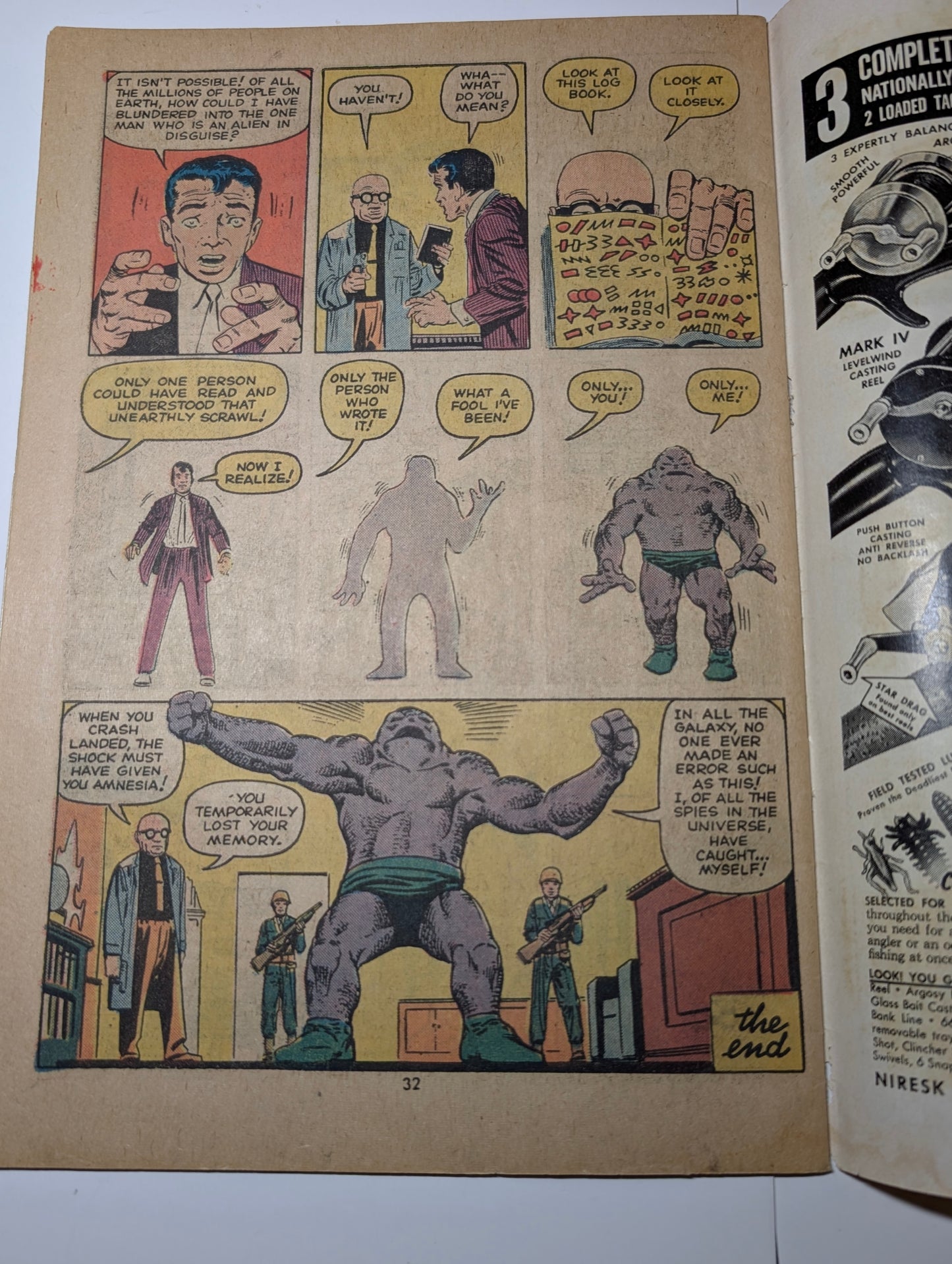 X-Men #90 Bronze Age Marvel Comic Professor X Is Dead Cover