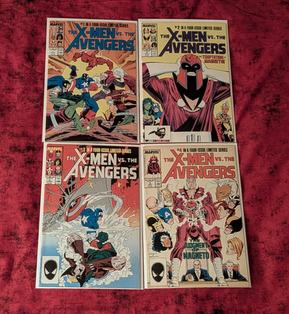 X-Men vs. Avengers Complete 4-Issue Limited Series Comic Run