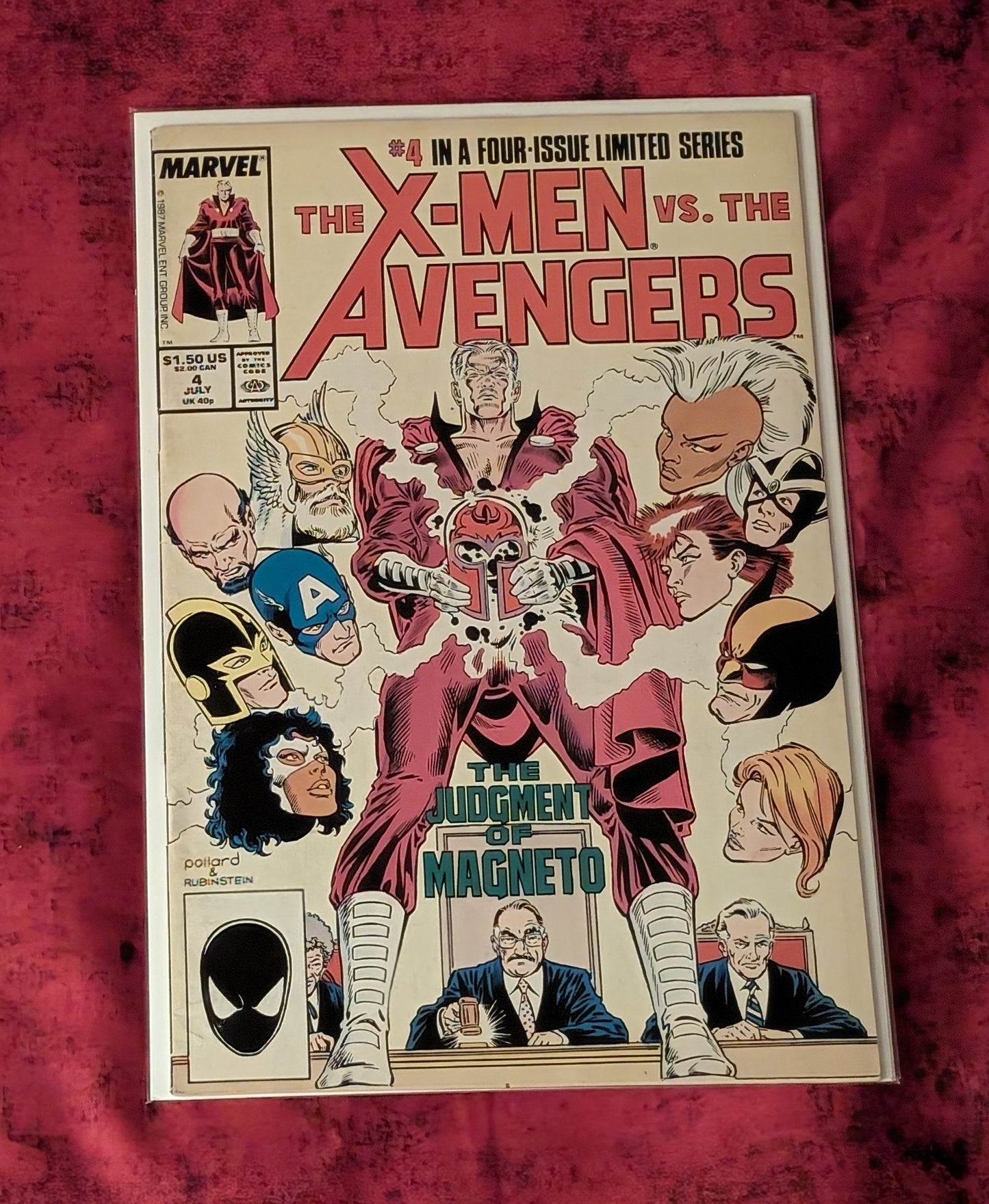 X-Men vs. Avengers Complete 4-Issue Limited Series Comic Run