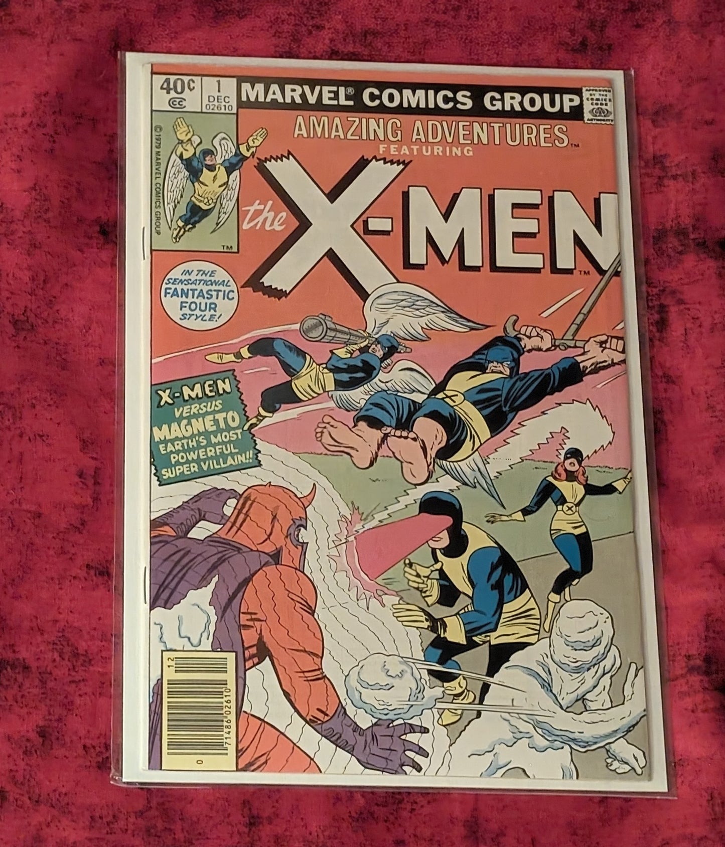 Amazing Adventures Featuring The Original X-Men Comic Lot #1, #2, #5-10