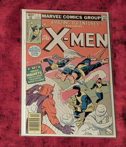 Amazing Adventures Featuring The Original X-Men Comic Lot #1, #2, #5-10