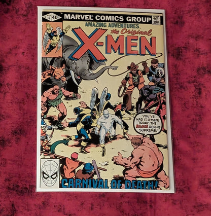 Amazing Adventures Featuring The Original X-Men Comic Lot #1, #2, #5-10